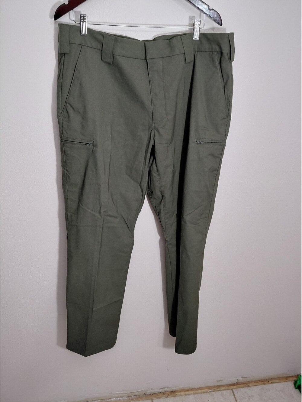 First Tactical Men's Olive Green Tactical Pants Size 38x32